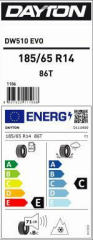 185/65R14 86T DW510E M+S / SFM