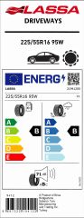 225/55R16 95W DRIWAYS LASSA