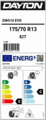 175/70R13 82T DW510E M+S / SFM DAYTON