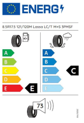 8.5R17.5 121/120M M+S & SFM LC/T LASSA A.ÇEKER