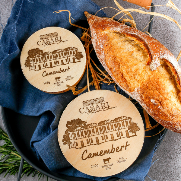 Casari Camembert Peyniri 250 Gr - Ahşap Ambalaj