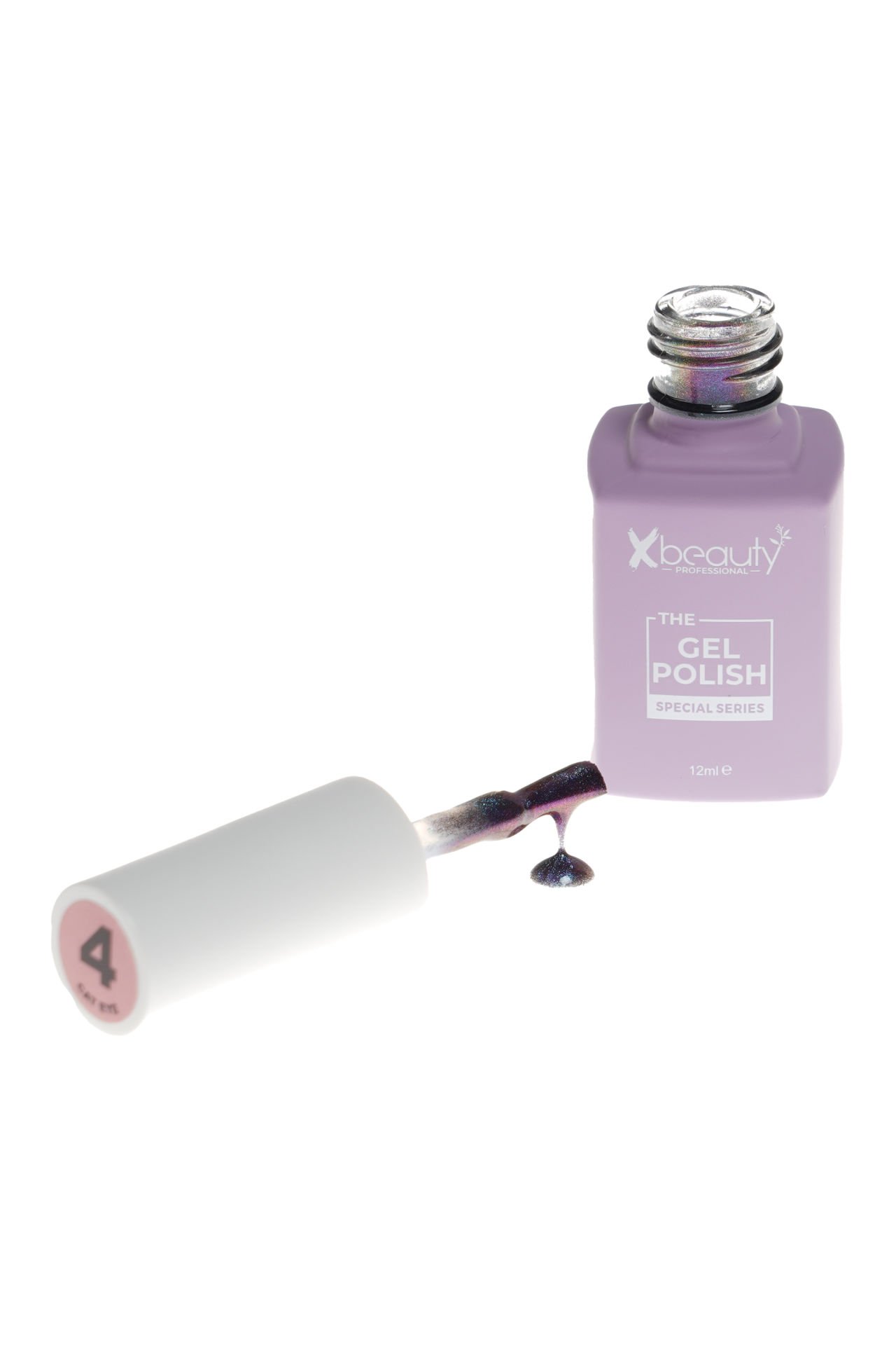 Kalıcı oje CAT EYE (Kedi gözü) No:4   12 ml