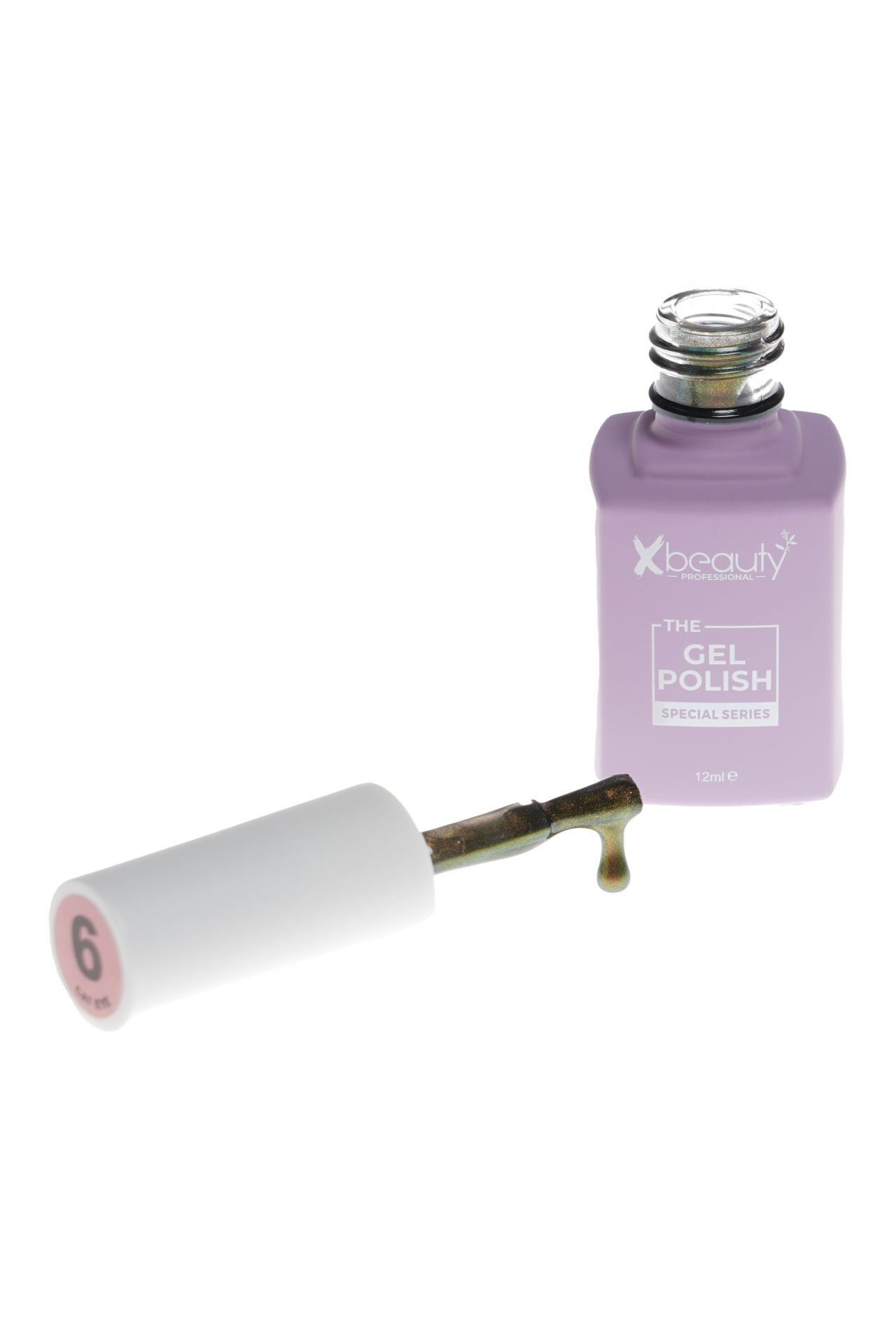 Kalıcı oje CAT EYE (Kedi gözü) No:6  12 ml