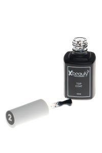 Xbeauty Top Coat FLAKE  15 ml No:2