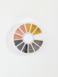 Nail Art Metal Süsleme Taşları No:1