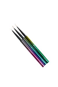 Xbeauty Nail Art 3'lü Fırça Seti