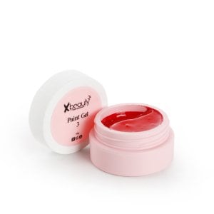 Paint Gel  No:3 Kızmızı 10 gr
