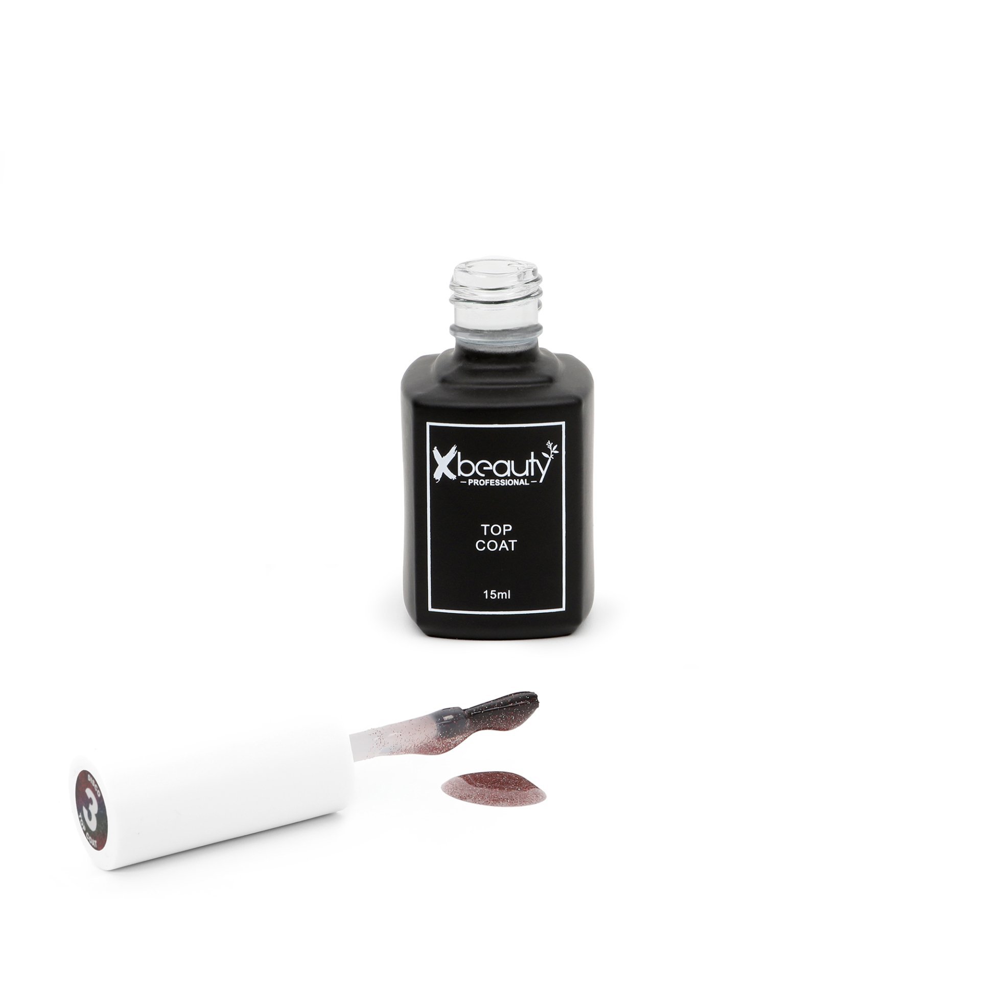 Xbeauty Top Coat DİSCO (Flash) 15 ml No:3