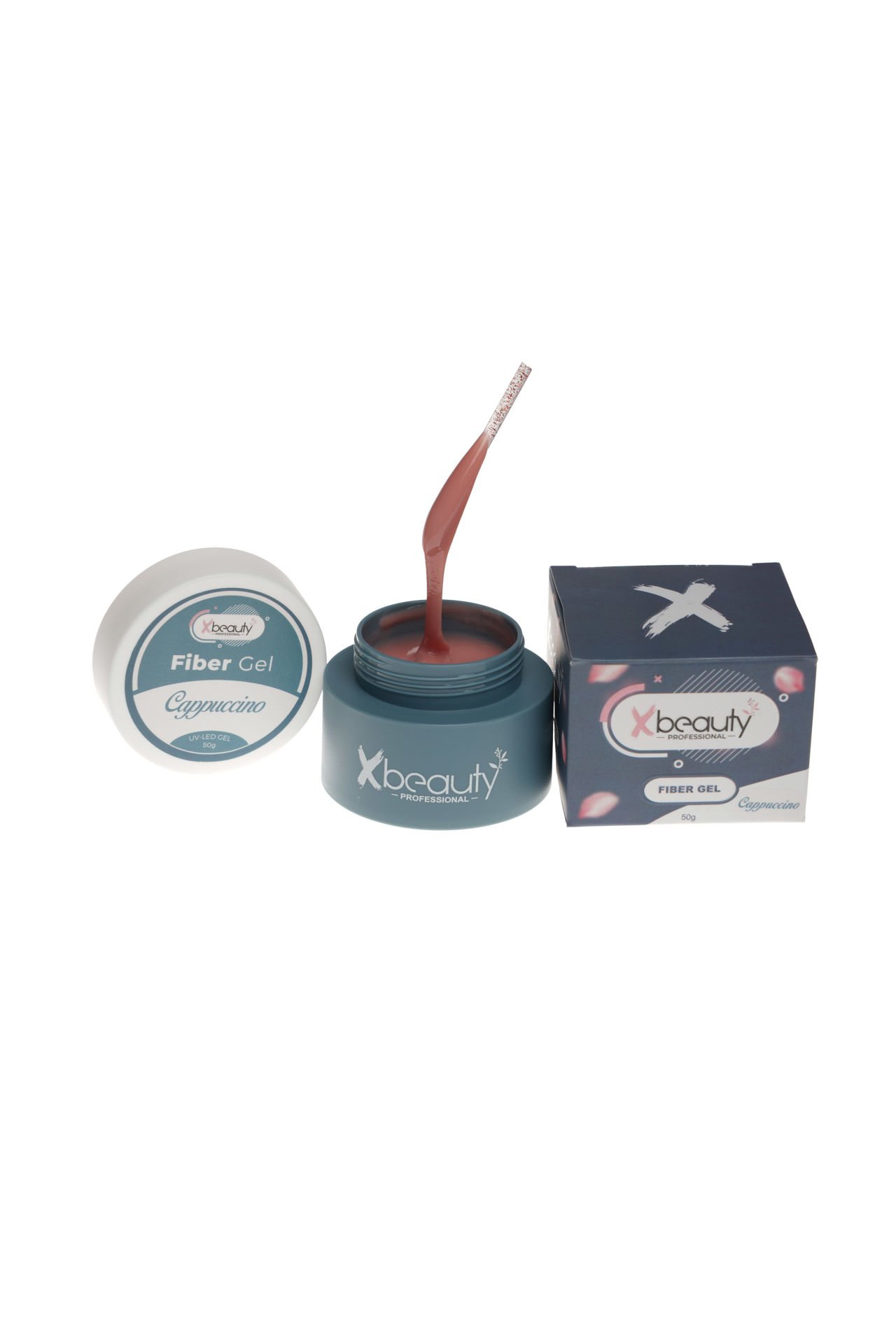 Xbeauty Fiber Gel Cappuccino  50 gr