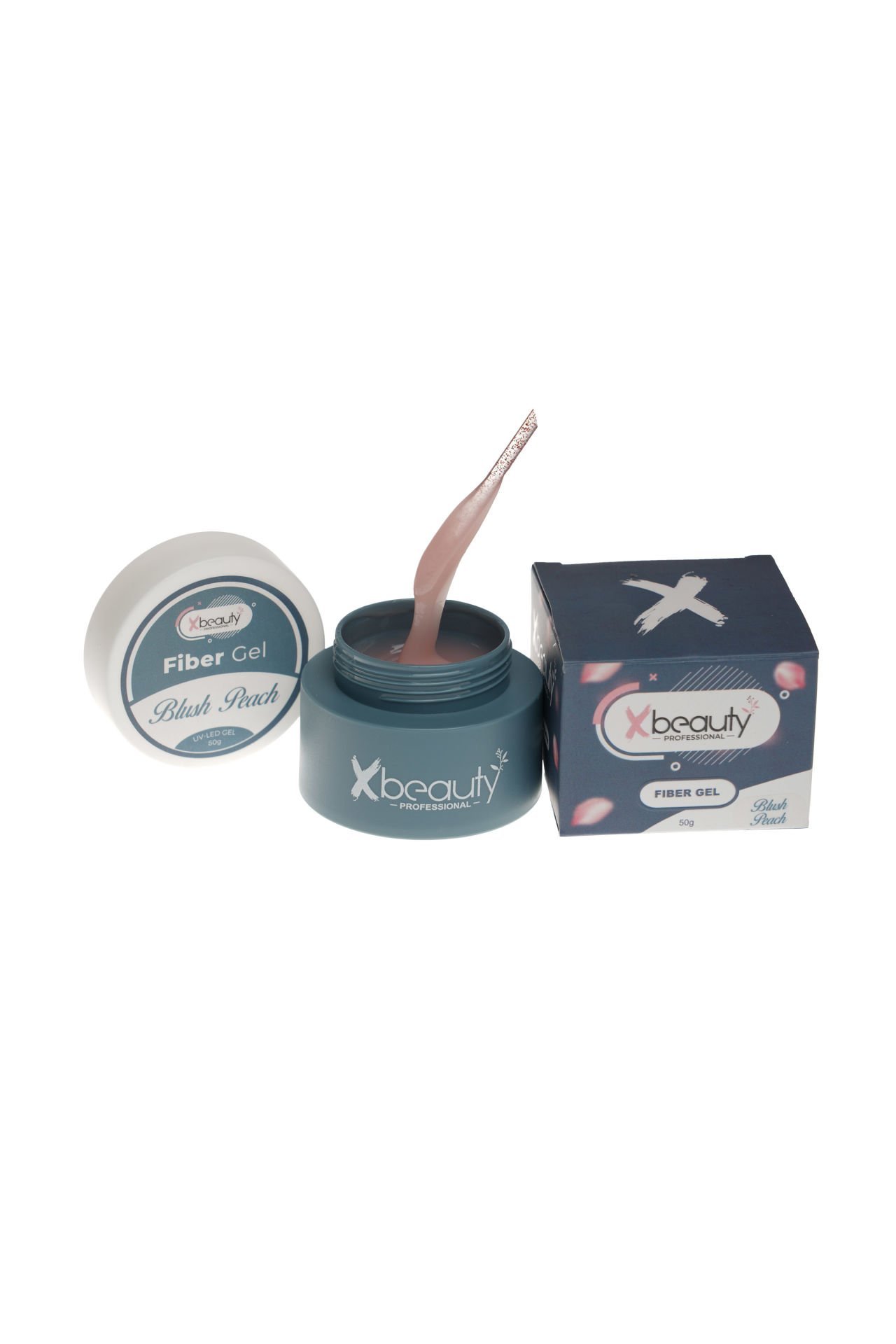 Xbeauty Fiber Gel Blush Peach 50 gr