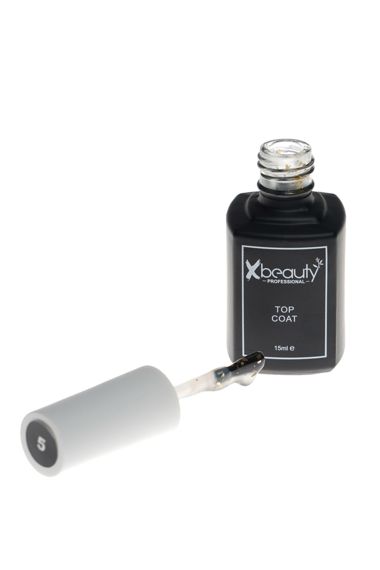 Xbeauty Top Coat  Flake 15 ml No:5 ( Mat )