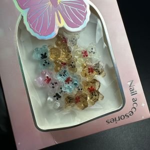 Süsleme Charm Ayıcık 12 adet Mix