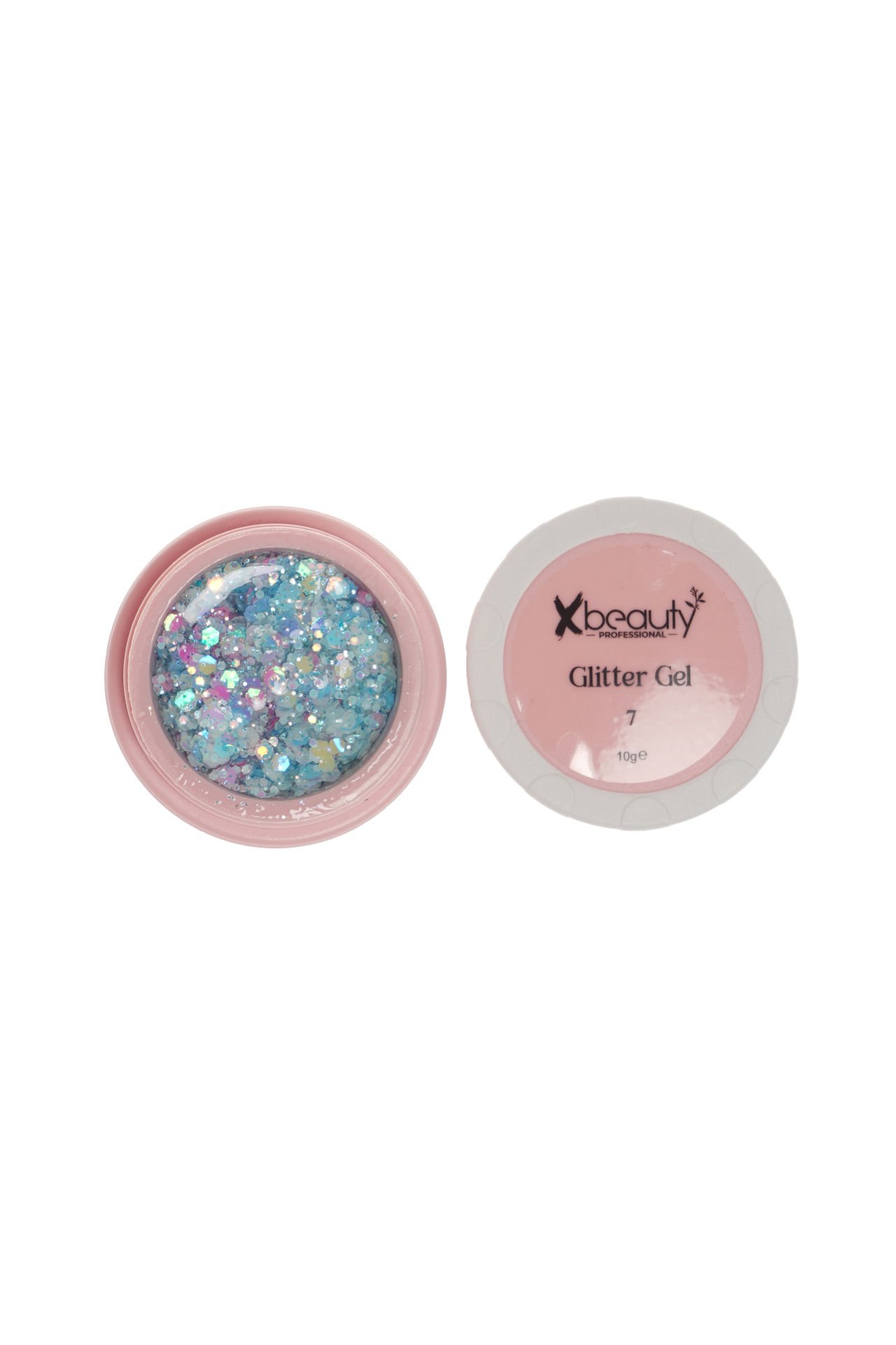 Glitter  Gel No:7  Açik Mavi   10 gr