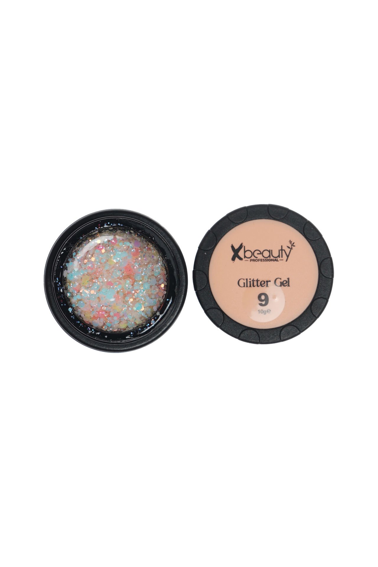 Glitter  Gel No:9  Mix  10 gr