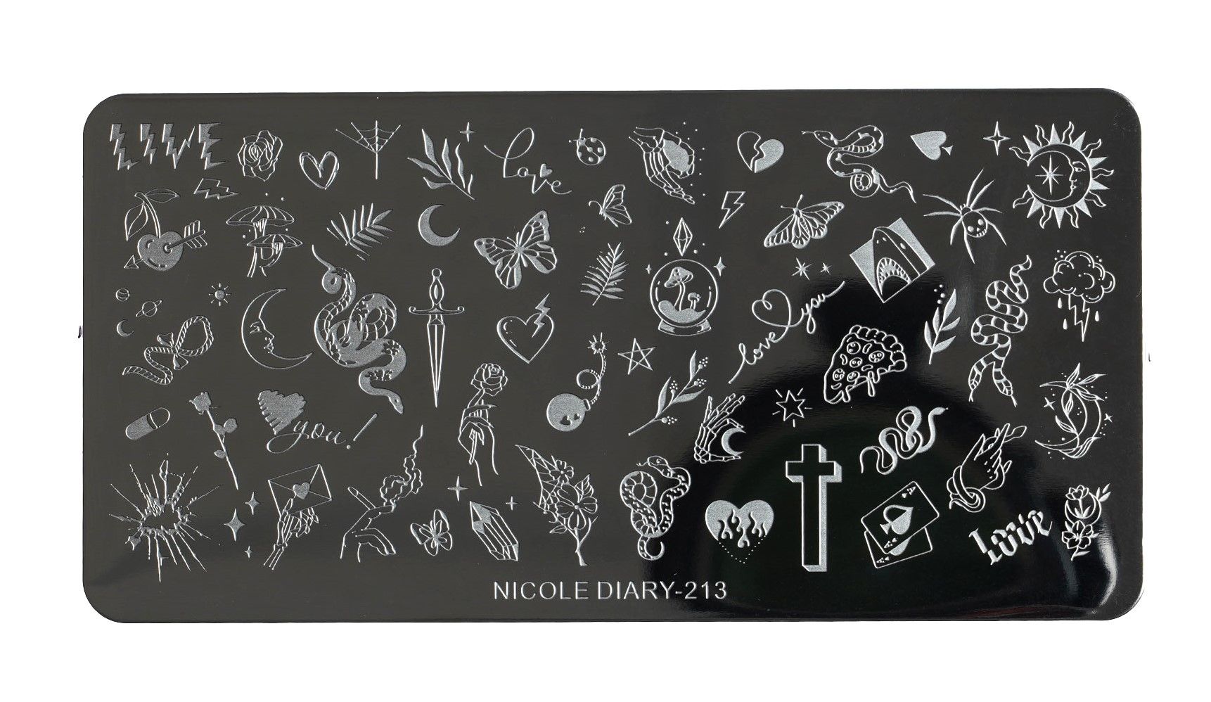 Nail Art Stamping Baskı Plakası ND-213