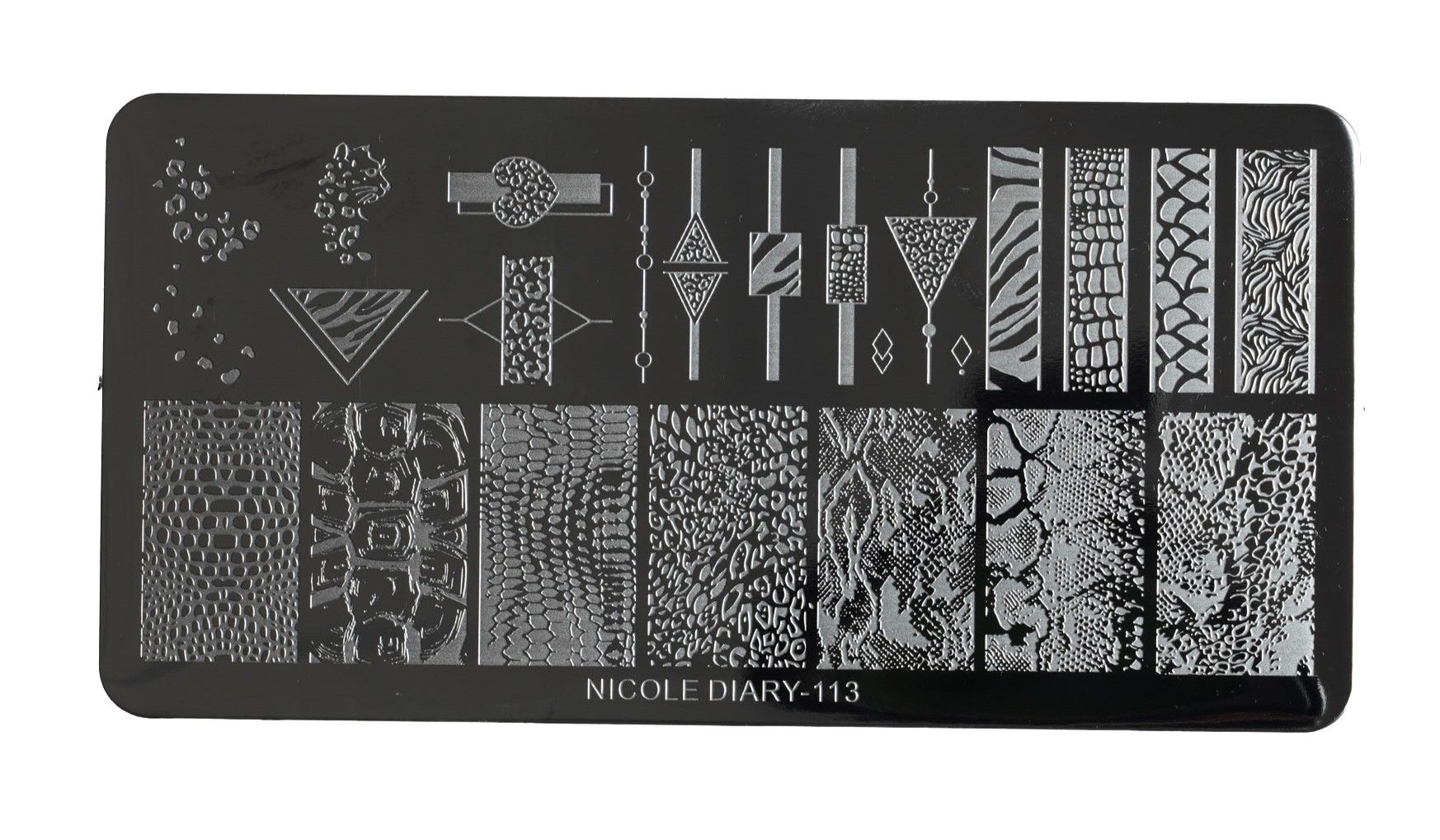 Nail Art Stamping Baskı Plakası ND-113