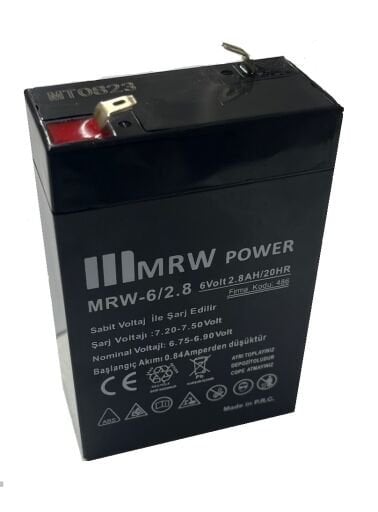 6 Volt Kuru Tip Bakımsız Aküler