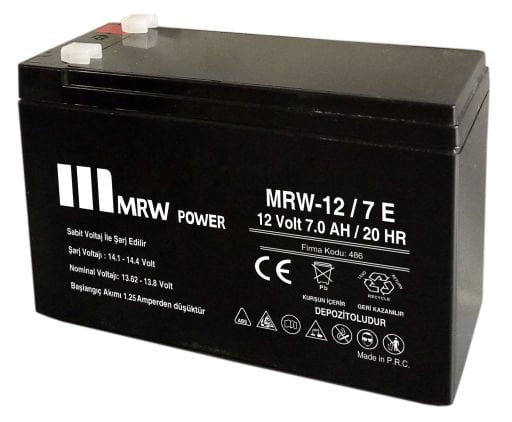 12 Volt Kuru Tip Bakımsız Aküler