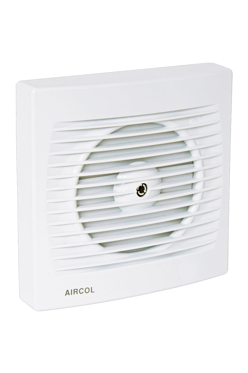 Aircol 150 MP 30W 300m3/h Monofaze Mekanik Panjurlu Banyo Mutfak ve Tuvalet Aspiratörü
