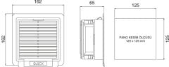 Quick  FULL 1500 Pano Havalandırma Fanlı Filtreleri