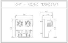 Quick QHT-NC/NO Pano Termostatı
