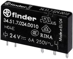 Finder 34.51.7.005.0010 Serisi 5v Dc Ultra İnce Pcb Röle