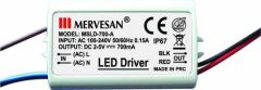 MTD-700 2-5 Volt 700 mA IP67 Güç Kaynağı