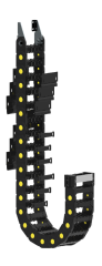CKS CK35 A100 R075 AÇIK DİZAYN ÇITALI ORTA SERİ PLASTİK HAREKETLİ KABLO KANALI
