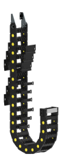 CKS CK35 A120 R100 AÇIK DİZAYN ÇITALI ORTA SERİ PLASTİK HAREKETLİ KABLO KANALI