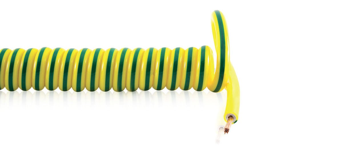 1x6mm KB: 200cm AB: 860cm Topraklama Spiral Kablo