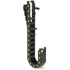 CKS CK35 Y100 R150 YARI KAPALI DİZAYN ÇITALI ORTA SERİ PLASTİK HAREKETLİ KABLO KANALI
