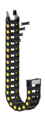 CKS CK42 A120 R075 AÇIK DİZAYN ÇITALI ORTA SERİ PLASTİK HAREKETLİ KABLO KANALI