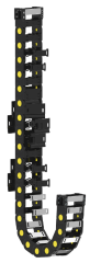 CKS CK60 A120 R200 AÇIK DİZAYN ÇITALI AĞIR SERİ PLASTİK HAREKETLİ KABLO KANALI