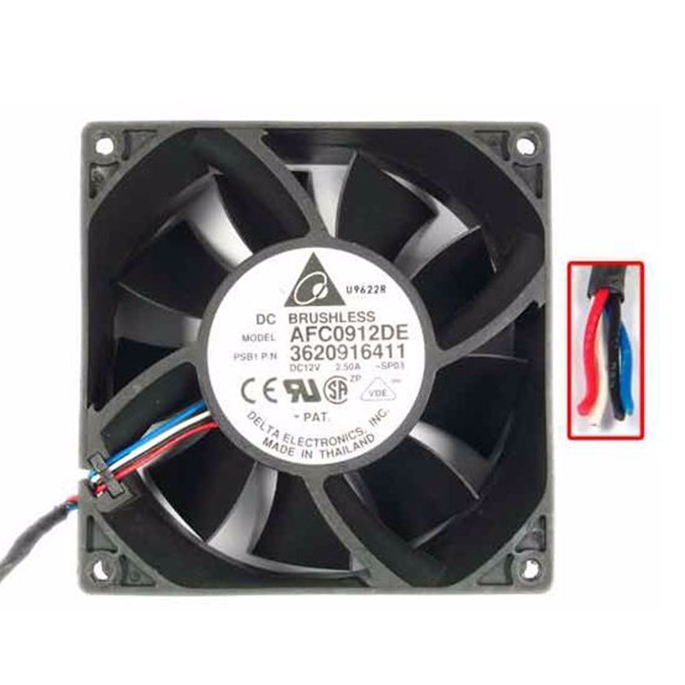 Delta AFC0912DE 92x92x38mm 12v Dc Kompakt Fan
