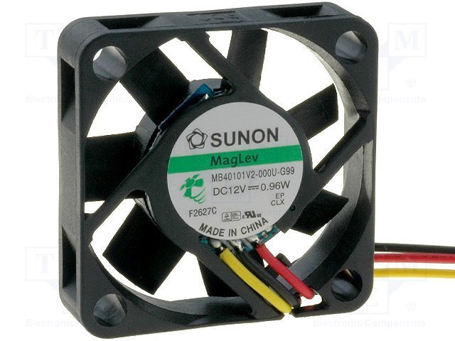 Sunon MB40101V2-0000-G99 40x40x10mm 12v Dc Kompakt Fan
