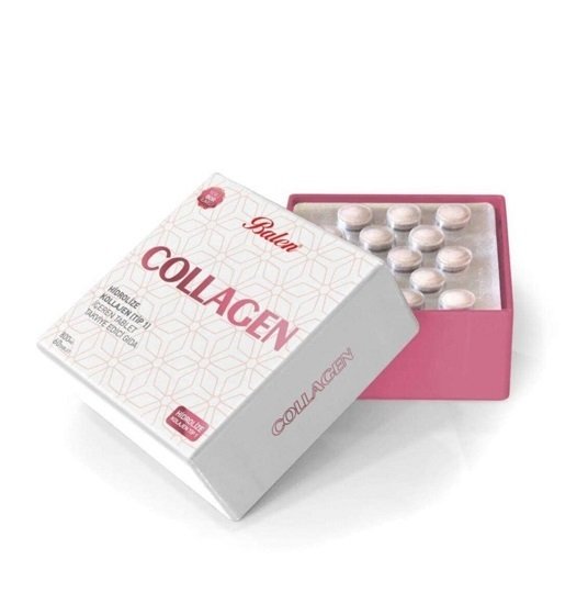 Balen Collagen Hidrolize Kolajen Tip1 800mg 60 Tablet