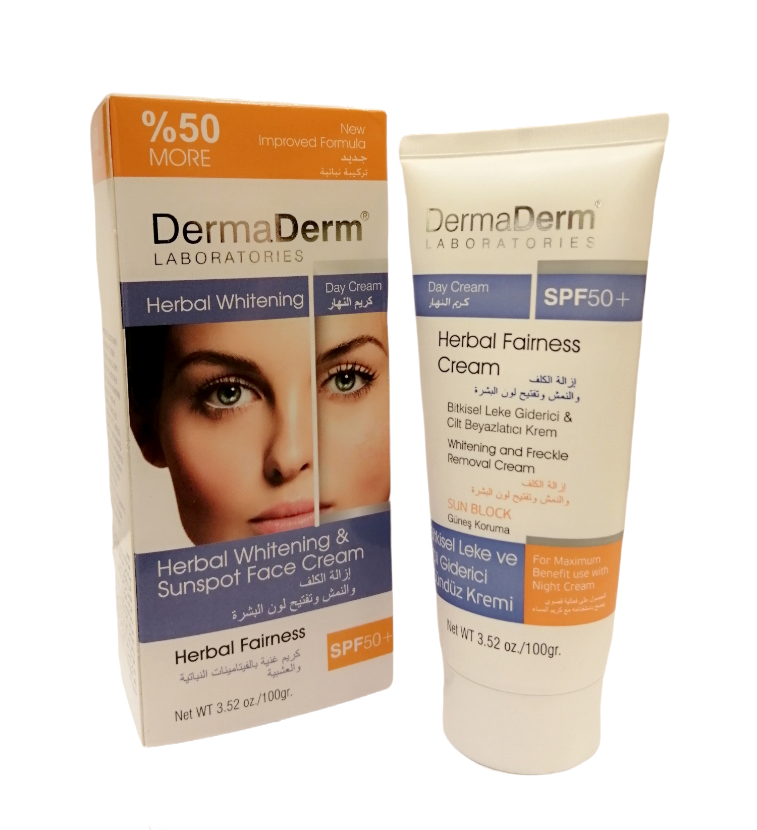 Dermaderm Bitkisel Leke Giderici Gündüz Kremi 100ml