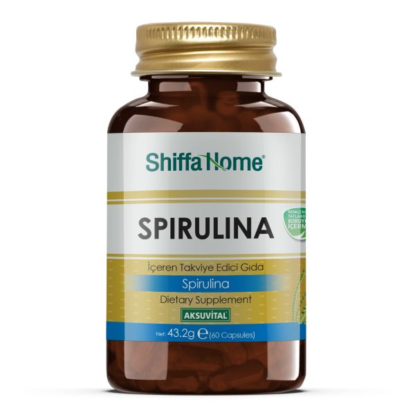 Shiffa Home Spirulina 60 Kapsül