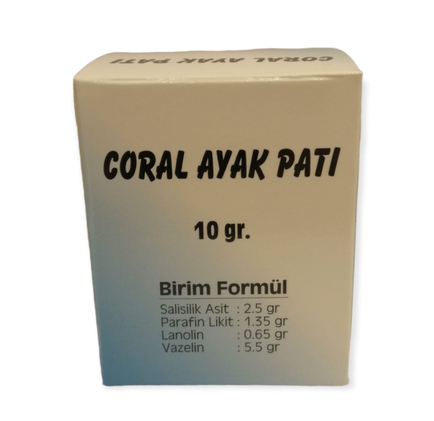 Coral Ayak Patı 10gr