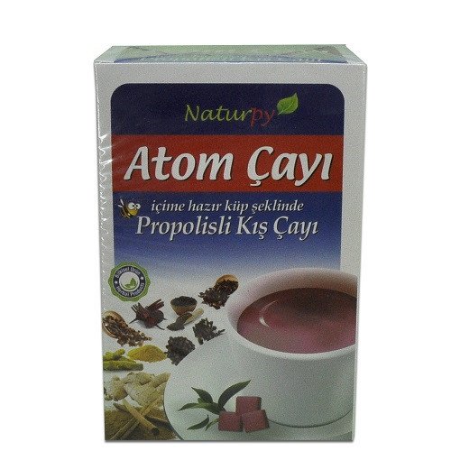 Naturpy Propolisli Atom Çayı Hazır Küp kış Çayı