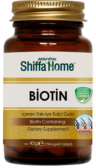 Shiffa Home Biotin B7 Vitamini 60 Tablet