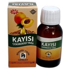 Gençay Kayısı Çekirdeği Yağı Soğuk Sıkım 50cc