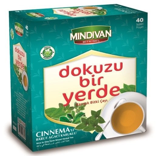 Mindivan Dokuzu Bir Yerde Bitki Çayı 30 Süzen Poşet