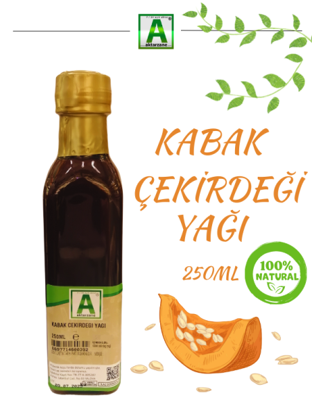 Aktarzane Kabak Çekirdeği Yağı 250ml