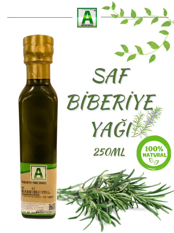 Aktarzane Biberiye Yağı 250ml