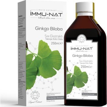 İmmunat Ginkgo Biloba Sıvı Ekstraktı 250ml