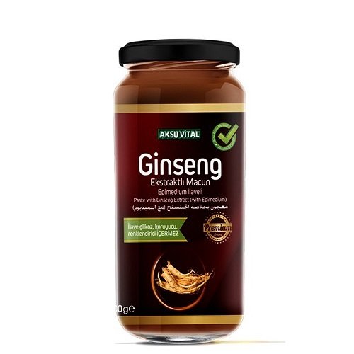 Aksu Vital Ginseng Ekstraktlı Bitkisel Karışım Macun 300gr