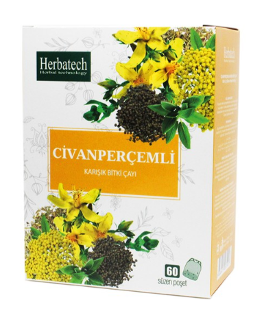 Herbatech Civanperçemli Bitki Çayı 60 Süzen Poşet
