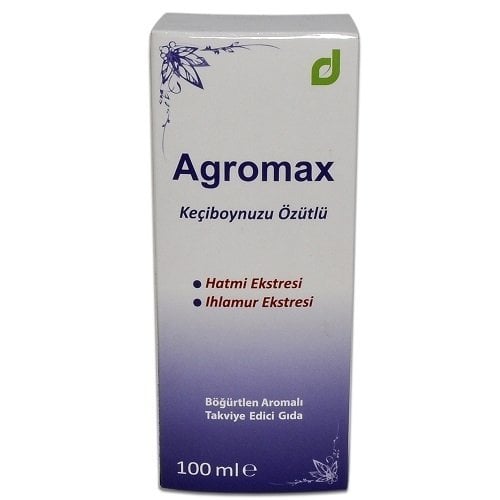 Destek Agromax Keçiboynuzu Hatmi Ihlamur Ekstresi Böğürtlen Aromalı Şurup 100ml