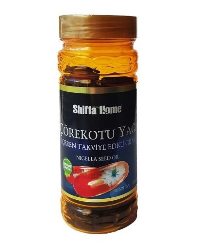 Shiffa Home Çörekotu Yağı Softjel 1000mg 100 Kapsül